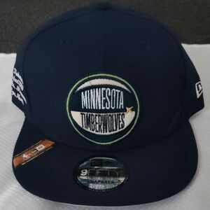 New Era Navy Minnesota Timberwolves Cap